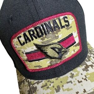 New Era Arizona Cardinals Salute to Service Hat NFL Camo Baseball Cap Men Med Lg